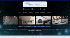 Desktop Screenshot of nrgelectrical.net